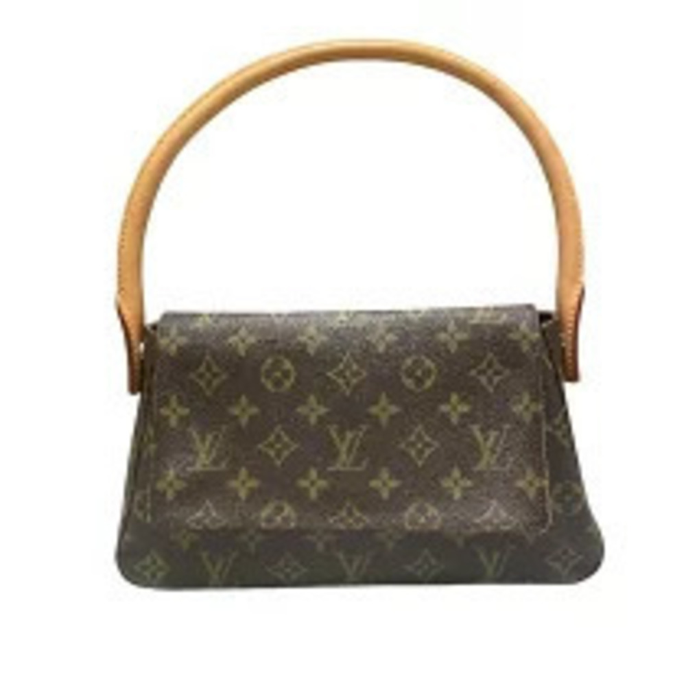 Louis Vuitton Looping Brown Monogram Canvas Shoulder Bag